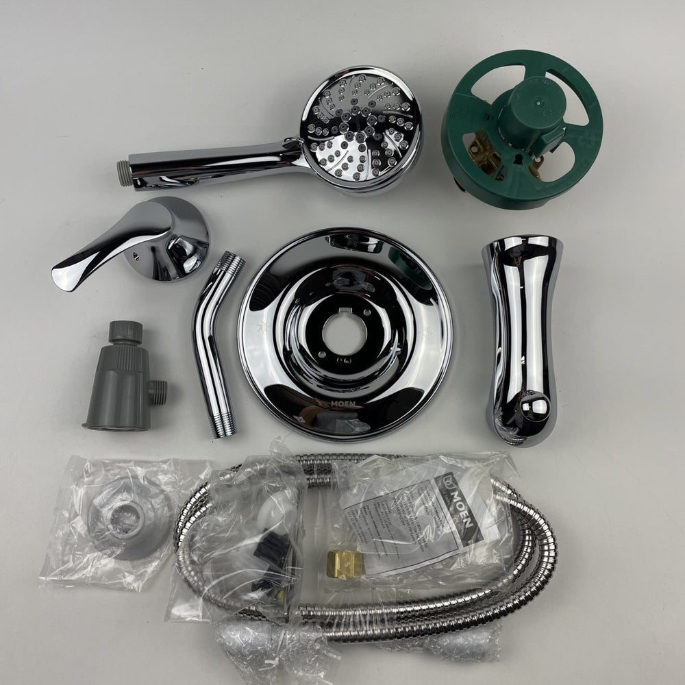 Moen 82560 Darcy Magnetix 6-Spray Single-Handle Tub & Shower Faucet Chrome