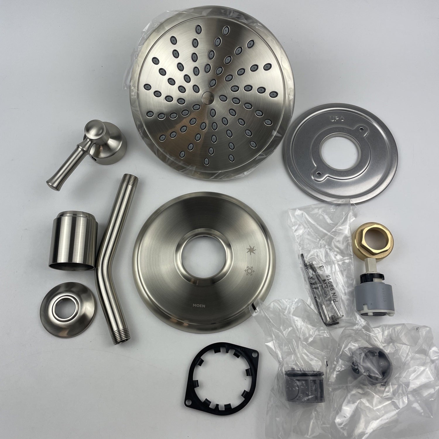 Moen UT2282EPBN Dartmoor 2-Series Single-Handle Shower Trim Kit Brushed Nickel