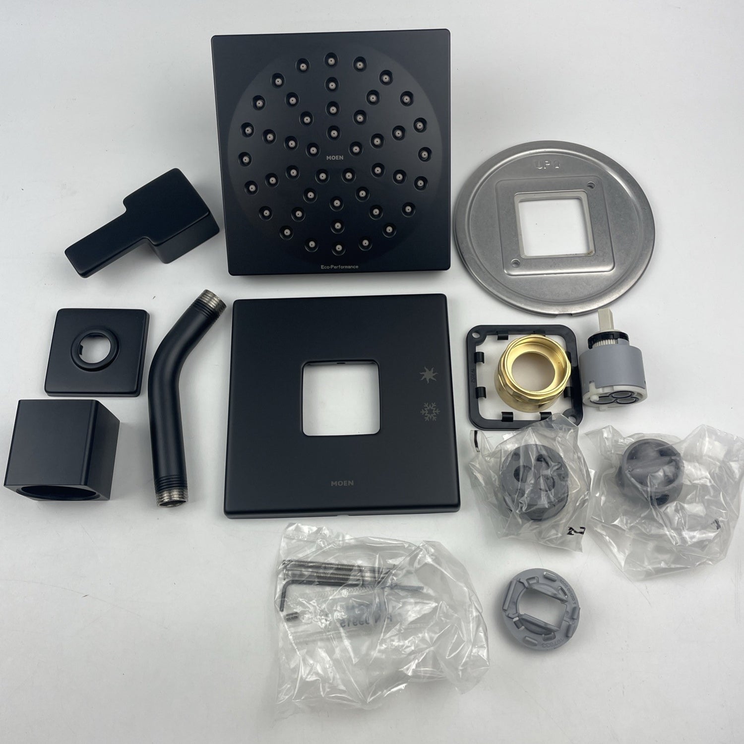 Moen UTS2712EPBL 90 Degree M-CORE 2-Series Shower Trim Matte Black