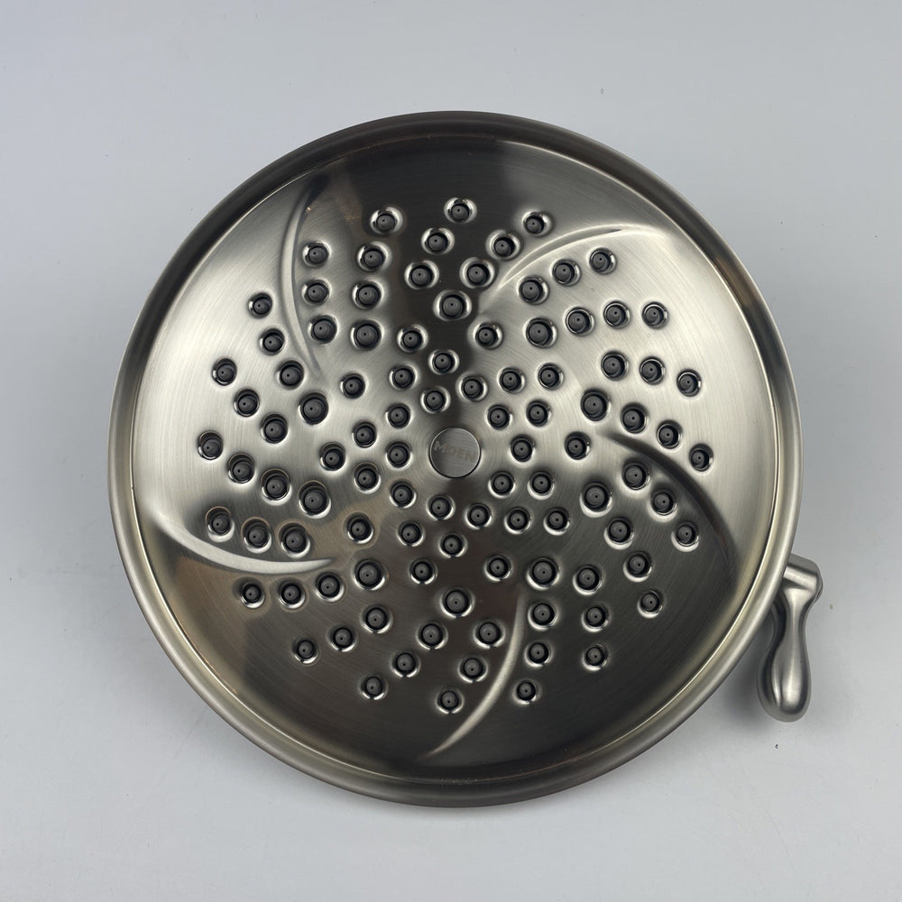 Moen S1311BN Isabel Two-Function 9-Inch Rain Shower Head Brushed Nickel