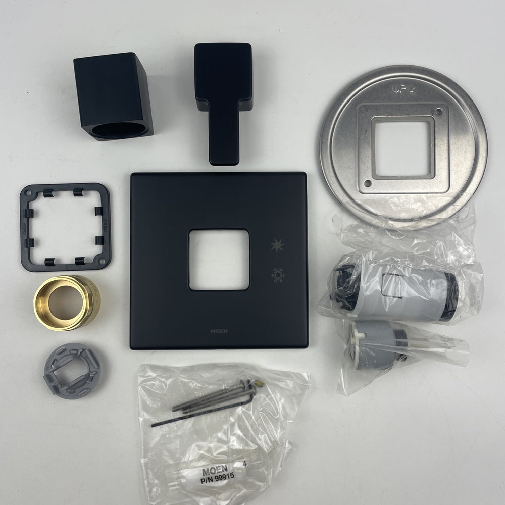 Moen UTS2711BL 90 Degree M-CORE 2-Series One-Handle Valve Trim Kit Matte Black