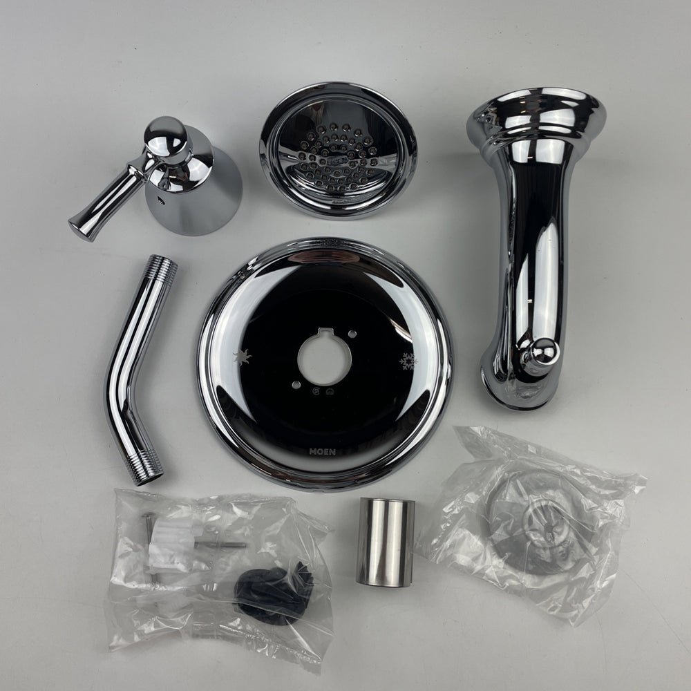 (READ) Moen T2183EP Dartmoor Eco-Performance Tub & Shower Faucet Trim Chrome