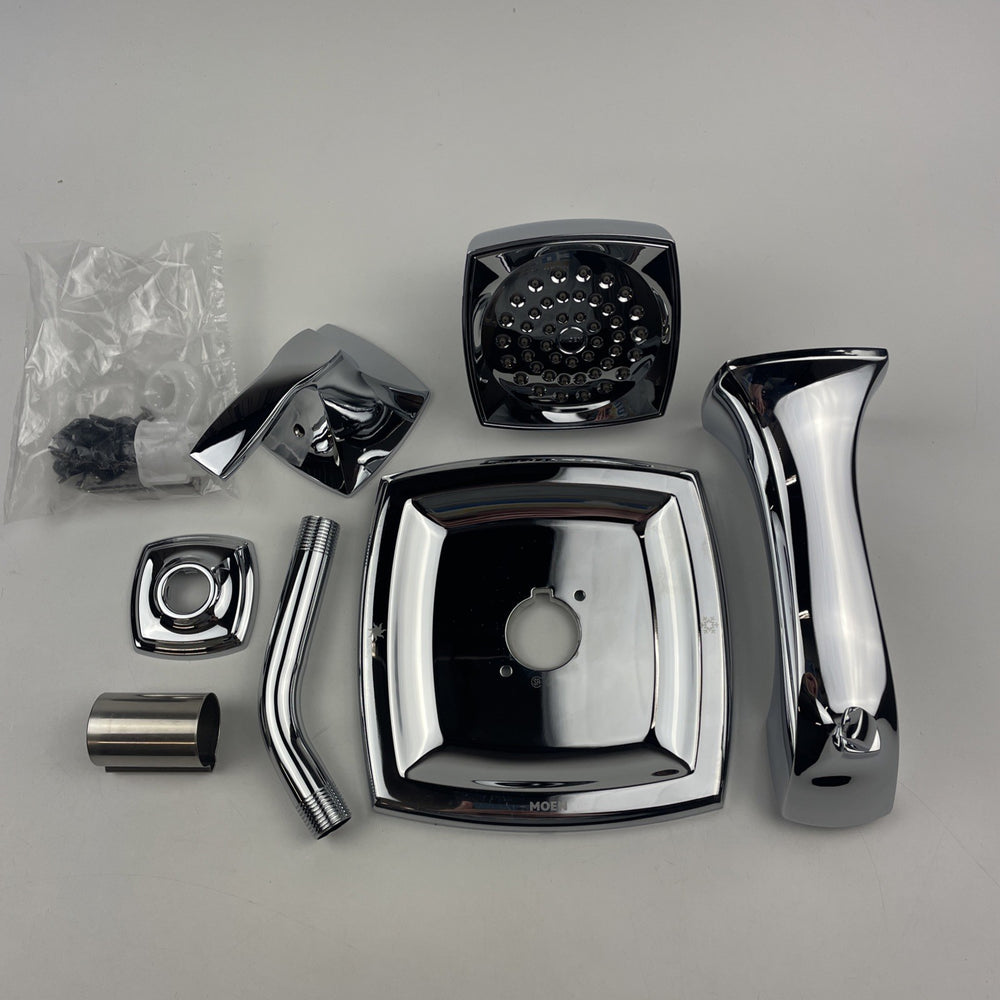 (READ) Moen T2693 Voss Posi-Temp Tub & Shower Faucet Trim Kit Chrome