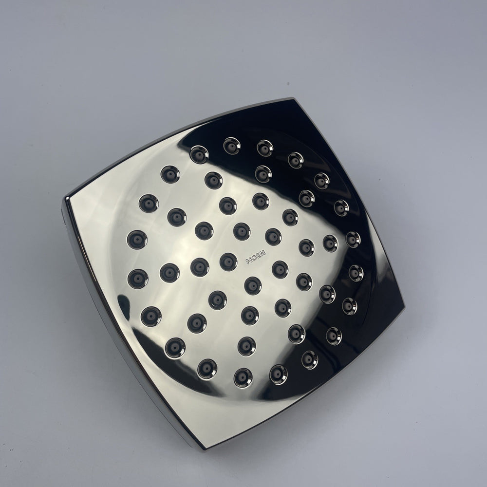 Moen S6365NL Voss 6-Inch Single-Function Rainshower Showerhead Polished Nickel