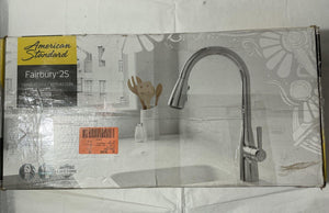 American Standard Fairbury 2S Kitchen Faucet Matte Black Pulldown 7418300.243