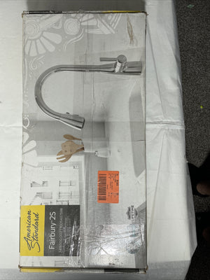 American Standard Fairbury 2S Kitchen Faucet Matte Black Pulldown 7418300.243