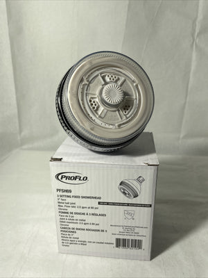 ProFlo 3 Setting Fixed Showerhead PFSH69
