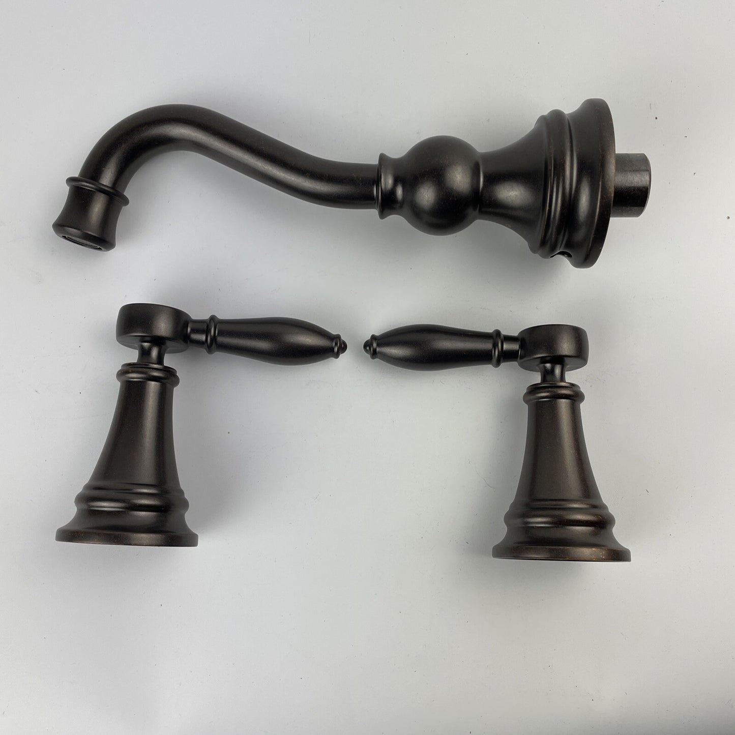 Moen Weymouth TS42106ORB Oil Rubbed Bronze Wall Mount Bathroom Faucet