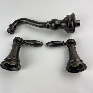Moen Weymouth TS42106ORB Oil Rubbed Bronze Wall Mount Bathroom Faucet