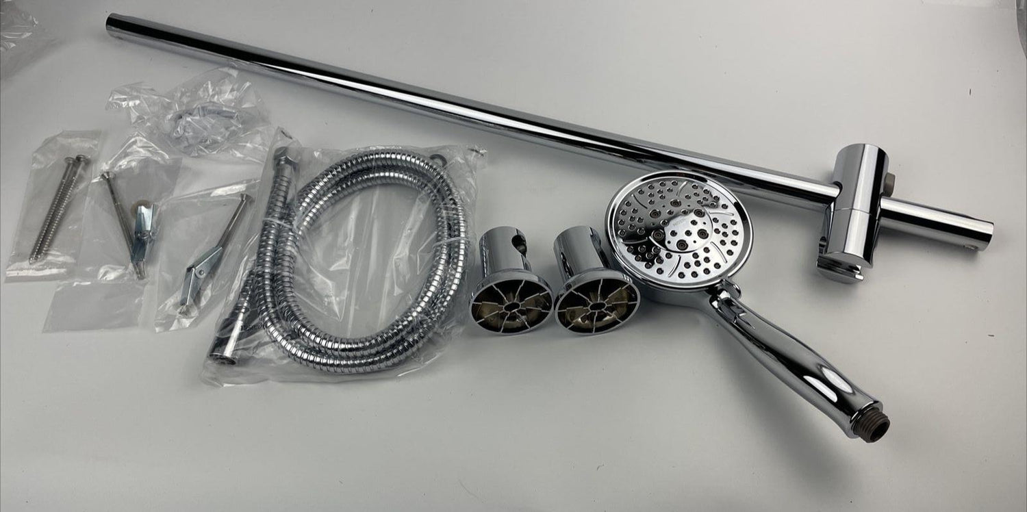 Moen 3667EP Single Function Handheld  Shower with Hose & Slide Bar Chrome Finish