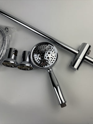 Moen 3667EP Single Function Handheld  Shower with Hose & Slide Bar Chrome Finish