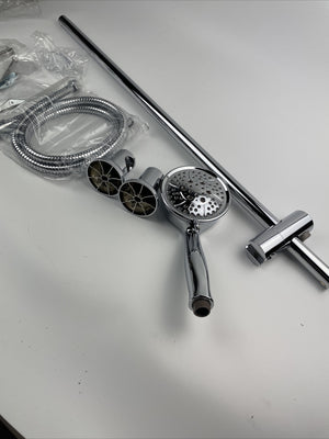 Moen 3667EP Single Function Handheld  Shower with Hose & Slide Bar Chrome Finish