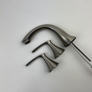 Moen 5011SRN Seena Two-Handle Widespread Bathroom Faucet-Chrome