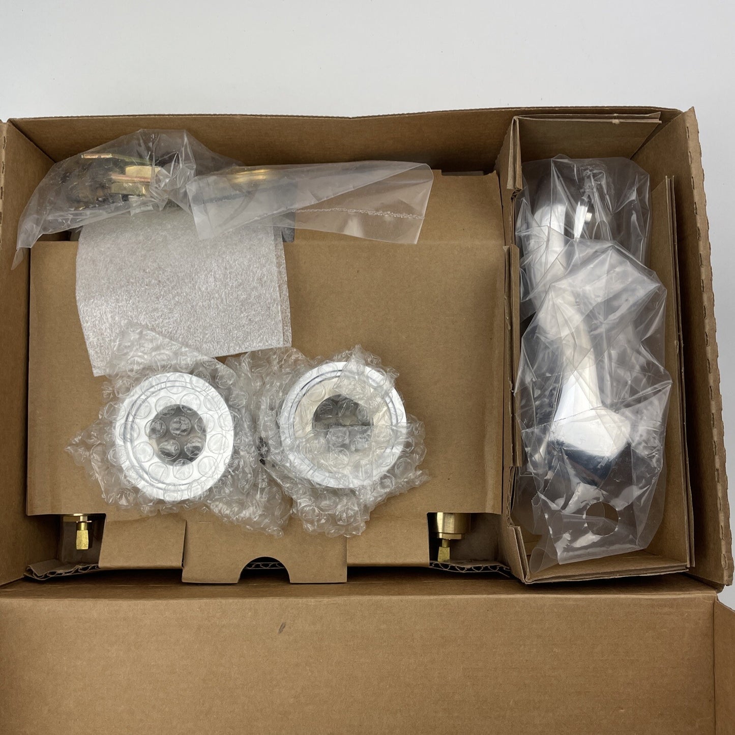 Moen 8228F12 M-DURA Wrist Blade Handle Widespread Bathroom Faucet 1.2GPM