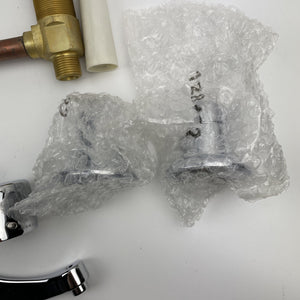 Moen 8228F12 M-DURA Wrist Blade Handle Widespread Bathroom Faucet 1.2GPM