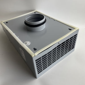 VENTS 238 CFM Power 4 in Wall Mount Exterior Centrifugal Exhaust Metal Duct Vent