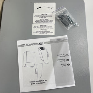 VENTS 238 CFM Power 4 in Wall Mount Exterior Centrifugal Exhaust Metal Duct Vent