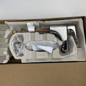 Moen 46103 EdgeStone 1.2 GPM Single Handle Single Hole Bathroom Faucet Chrome