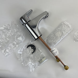 Moen 46103 EdgeStone 1.2 GPM Single Handle Single Hole Bathroom Faucet Chrome