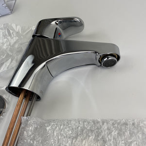 Moen 46103 EdgeStone 1.2 GPM Single Handle Single Hole Bathroom Faucet Chrome