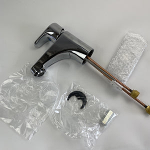 Moen 46103 EdgeStone 1.2 GPM Single Handle Single Hole Bathroom Faucet Chrome