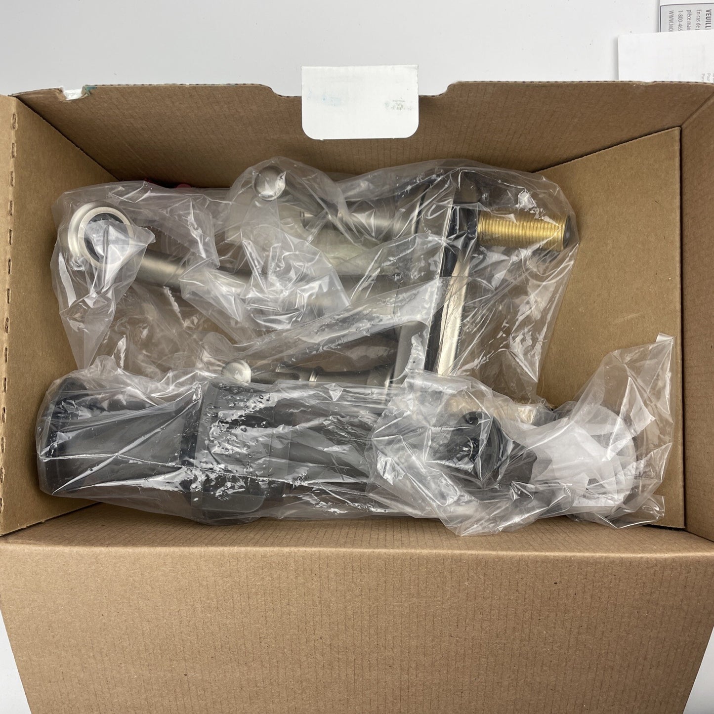 Moen 84755SRN Gilmour Brushed Nickel Two Handle 4" Centerset Bathroom Faucet