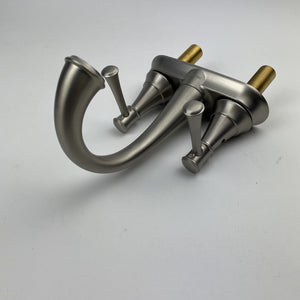 Moen 84755SRN Gilmour Brushed Nickel Two Handle 4" Centerset Bathroom Faucet