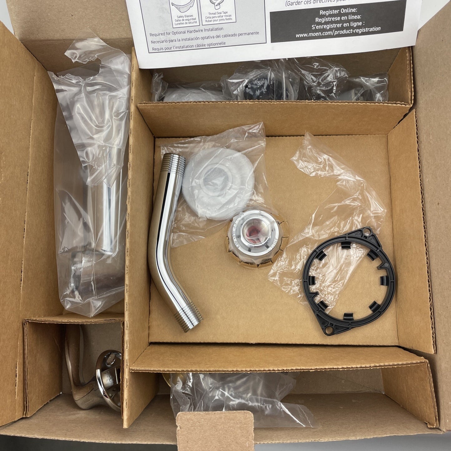 Moen UT2133EP Eva Tub and Shower Trim Package Single Function Head - Chrome