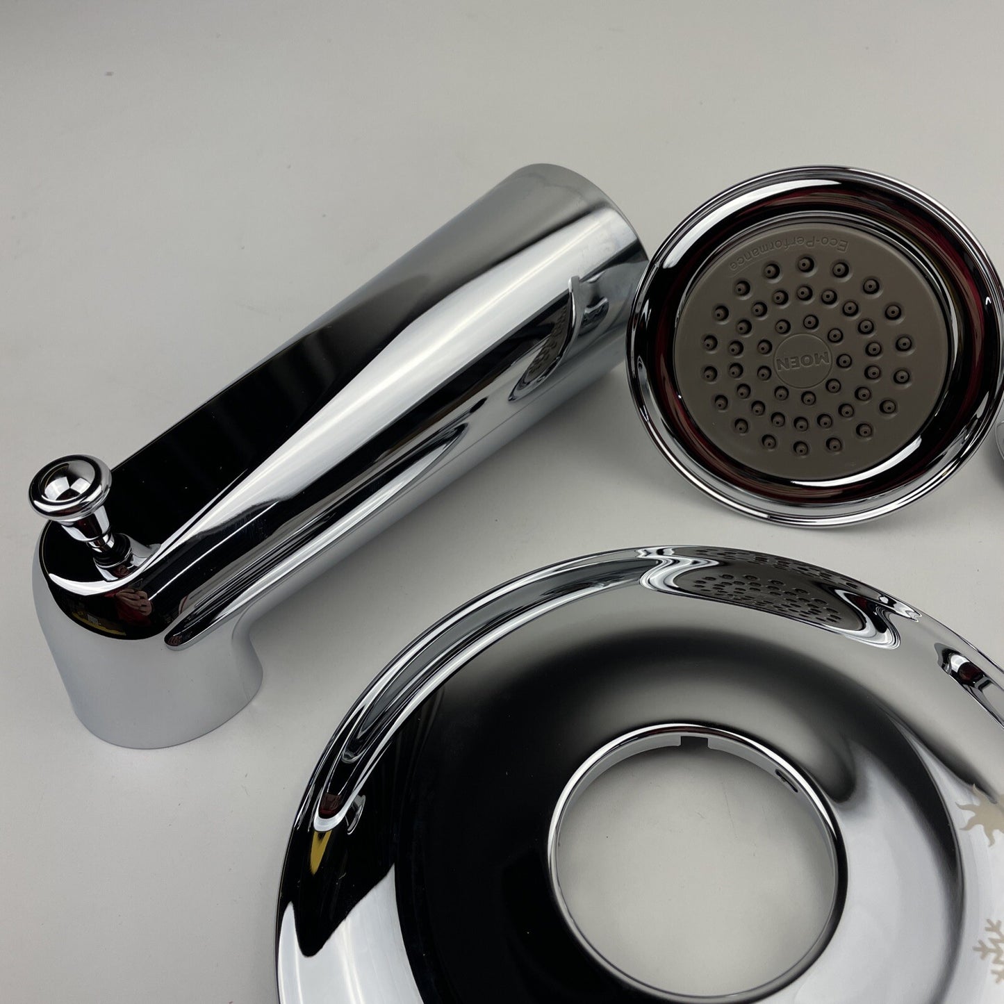 Moen UT2133EP Eva Tub and Shower Trim Package Single Function Head - Chrome