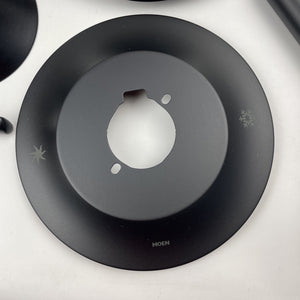 Moen TS2202EPBL Doux Shower Head & Posi-Temp Faucet Valve Trim Kit - Matte Black