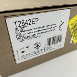 Moen T2842EP Glyde Single Function Pressure Balanced Valve Trim - Chrome