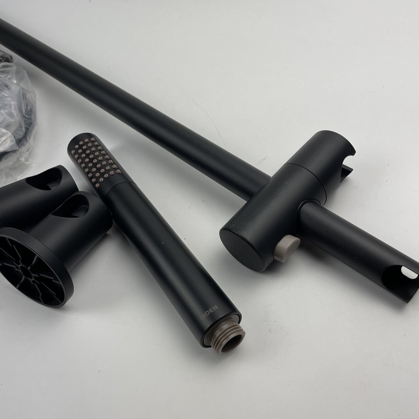 Moen 3887EPBL Level Eco-Performance Handheld Shower Pack Slide Bar - Matte Black