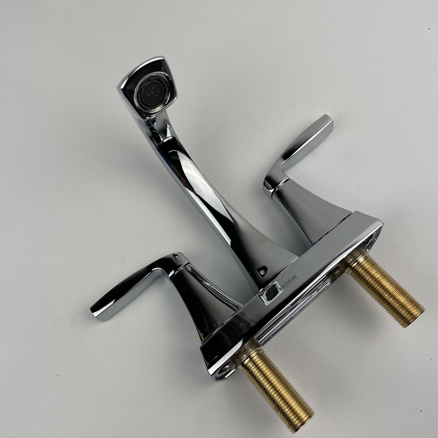 Moen 6901 Voss Two-Handle High Arc Bathroom Faucet - Chrome
