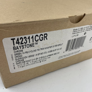 Cleveland Faucet Group T42311CGR Baystone Tub/Shower Trim Faucet - Chrome