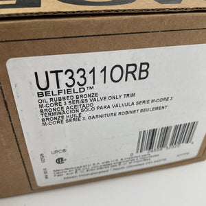 Moen UT3311ORB Belfield M-CORE 3-Series 1-Handle Trim Kit - Oil Rubbed Bronze