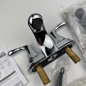 Moen CFG 40225 Cornerstone 1.2 GPM 2-Handle Bathroom Faucet - Chrome (Read)