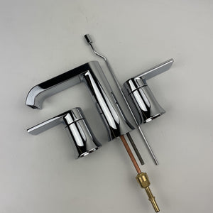 Moen 84763 Genta 8 in. Widespread 2-Handle Bathroom Faucet Chrome Finish