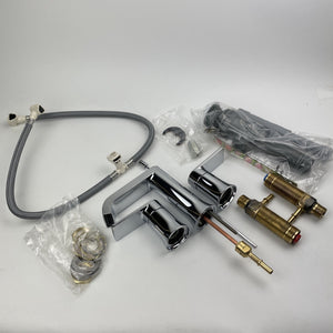 Moen 84763 Genta 8 in. Widespread 2-Handle Bathroom Faucet Chrome Finish