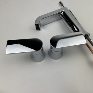 Moen 84763 Genta 8 in. Widespread 2-Handle Bathroom Faucet Chrome Finish