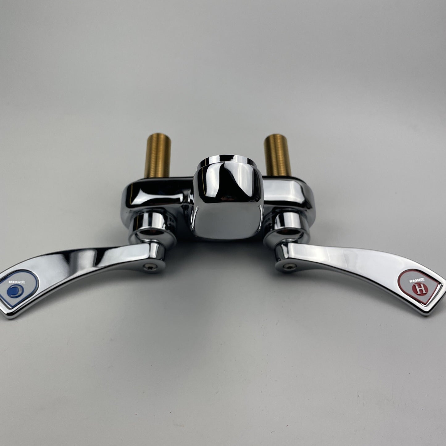 Moen 8215F05 Commercial M-Dura Centerset Bathroom Faucet 4" Wrist Blade Handles