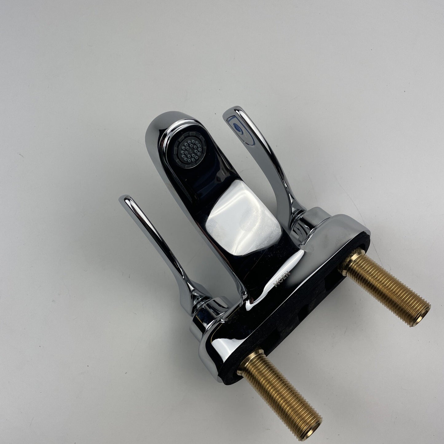 Moen 8215F05 Commercial M-Dura Centerset Bathroom Faucet 4" Wrist Blade Handles