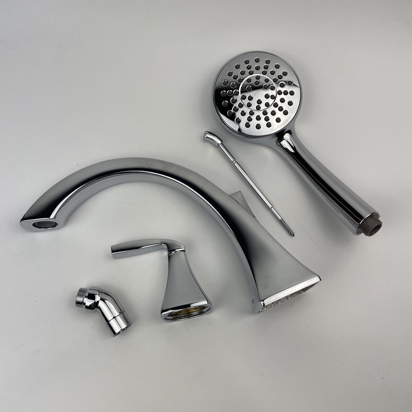Moen T694 Voss Roman Tub Faucet Trim with Handshower Polished Chrome