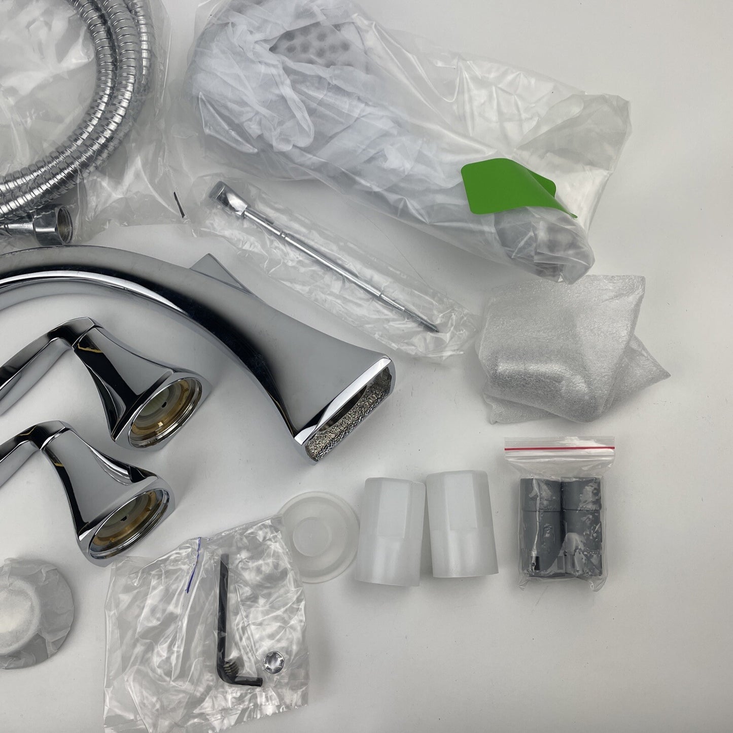 Moen T694 Voss Roman Tub Faucet Trim with Handshower Polished Chrome