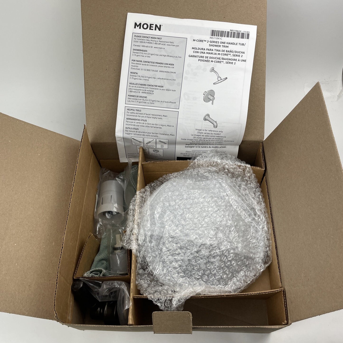 Moen UT2282EPORB Dartmoor Shower Only Trim Package, Oil Rubbed Bronze