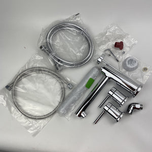 Moen T394 Align 2-Handle Diverter Roman Tub Faucet with Hand Shower Chrome(READ)