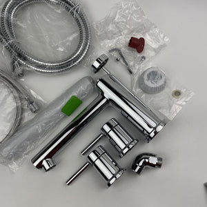 Moen T394 Align 2-Handle Diverter Roman Tub Faucet with Hand Shower Chrome(READ)