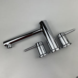 Moen T394 Align 2-Handle Diverter Roman Tub Faucet with Hand Shower Chrome(READ)