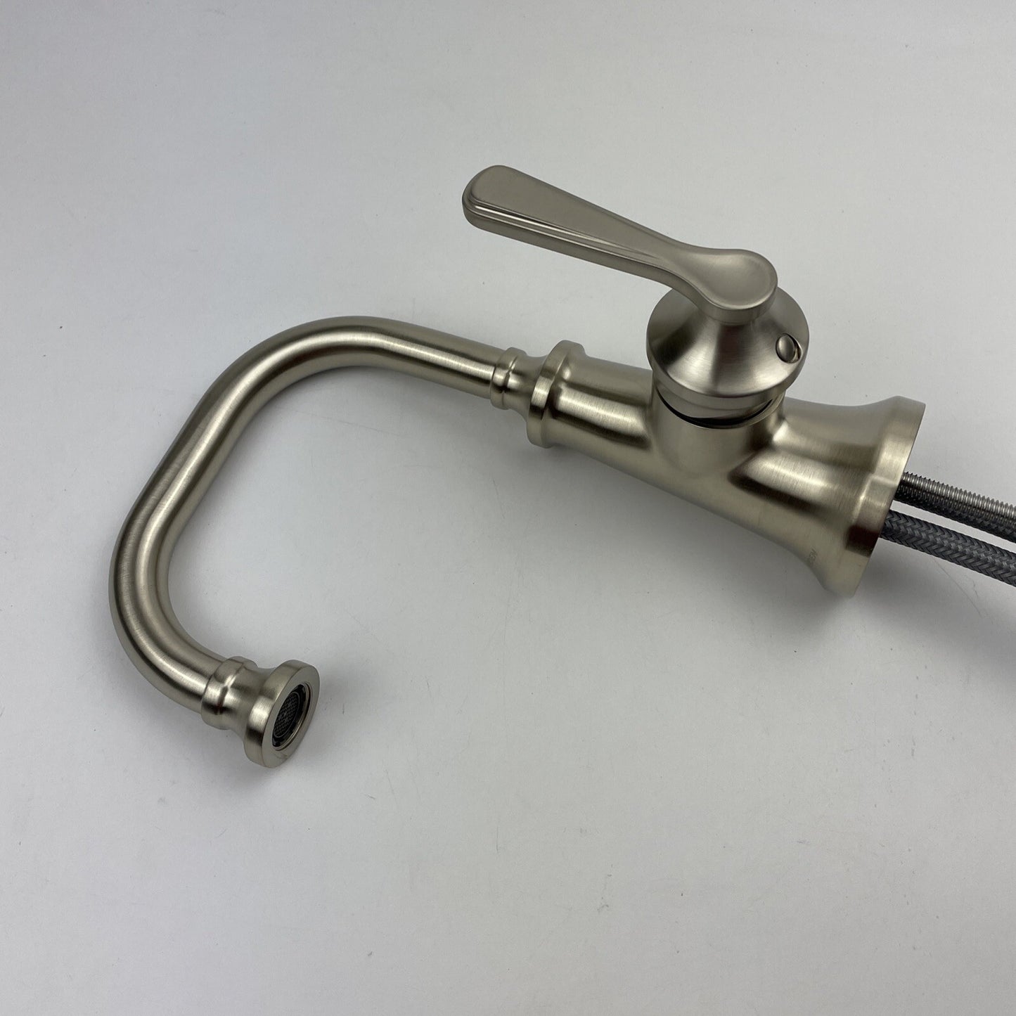 Moen S44101BN Colinet Single Handle Pop-Up Drain Bathroom Faucet Brushed Nickel