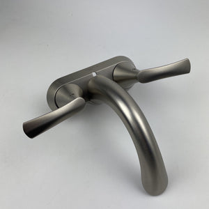 (READ) Moen WS84550SRN Darcy 2-Handle Centerset Bathroom Faucet - Brushed Nickel
