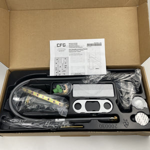 CFG by Moen 40051BL Slate 1-Hole Single-Handle Bathroom Faucet Matte Black